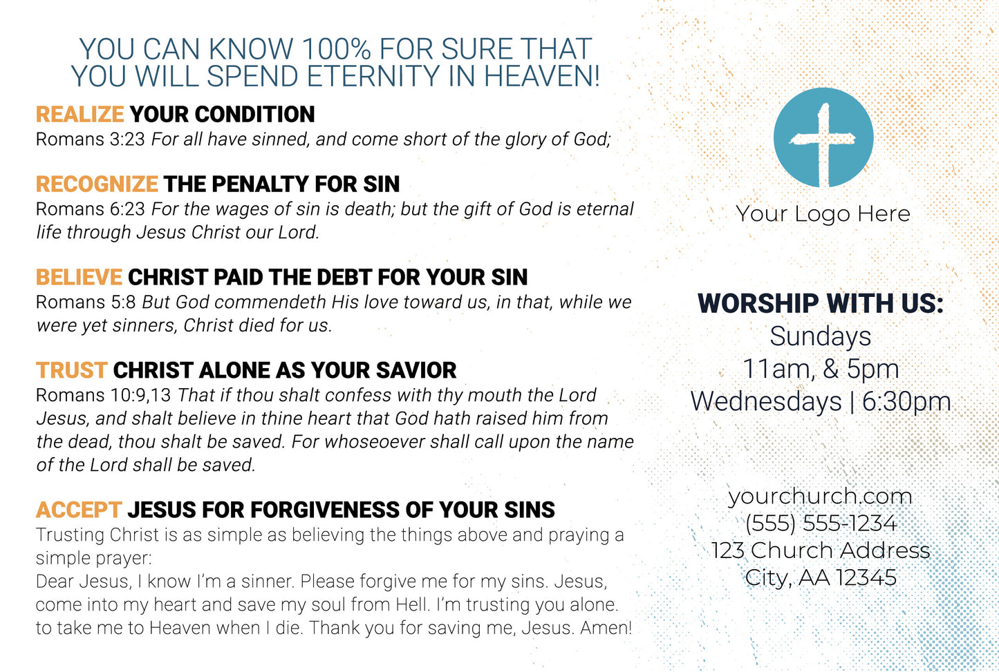 Gather With Us Soul Winning Tract