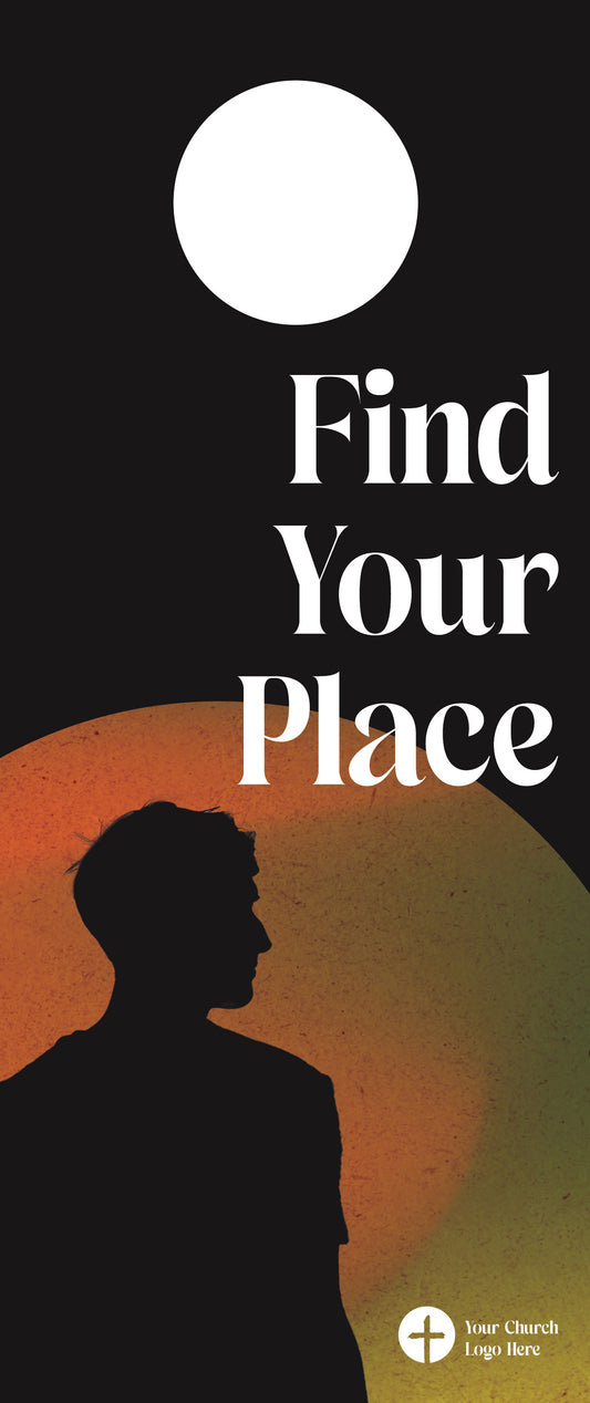 Find Your Place Door Hanger