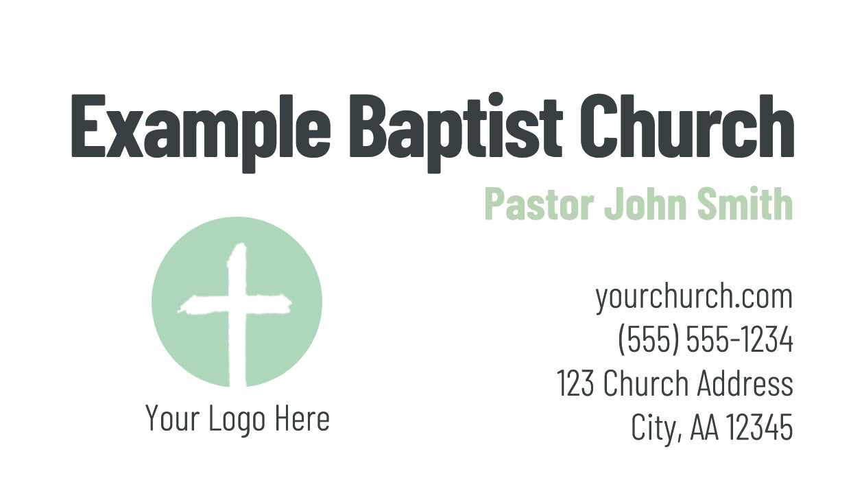 Forest Pastor Business Card