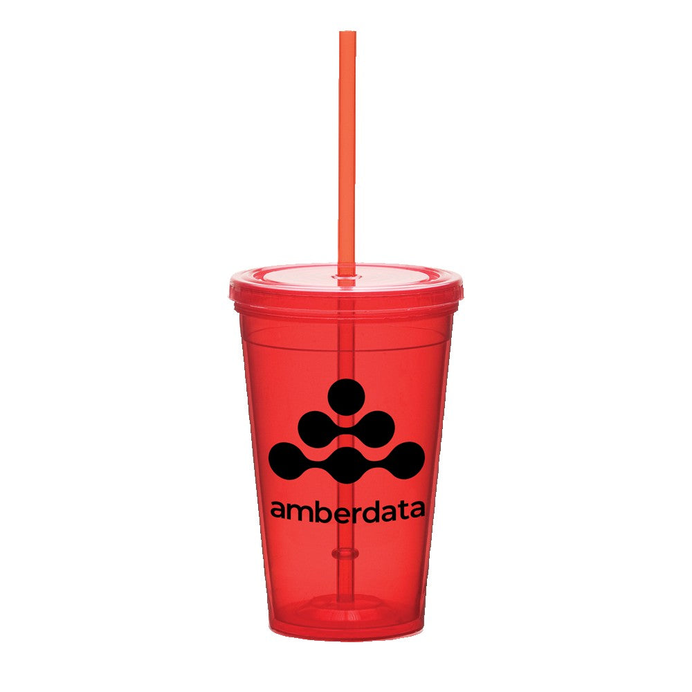 Economy Tumbler with Snap-on Lid 16oz