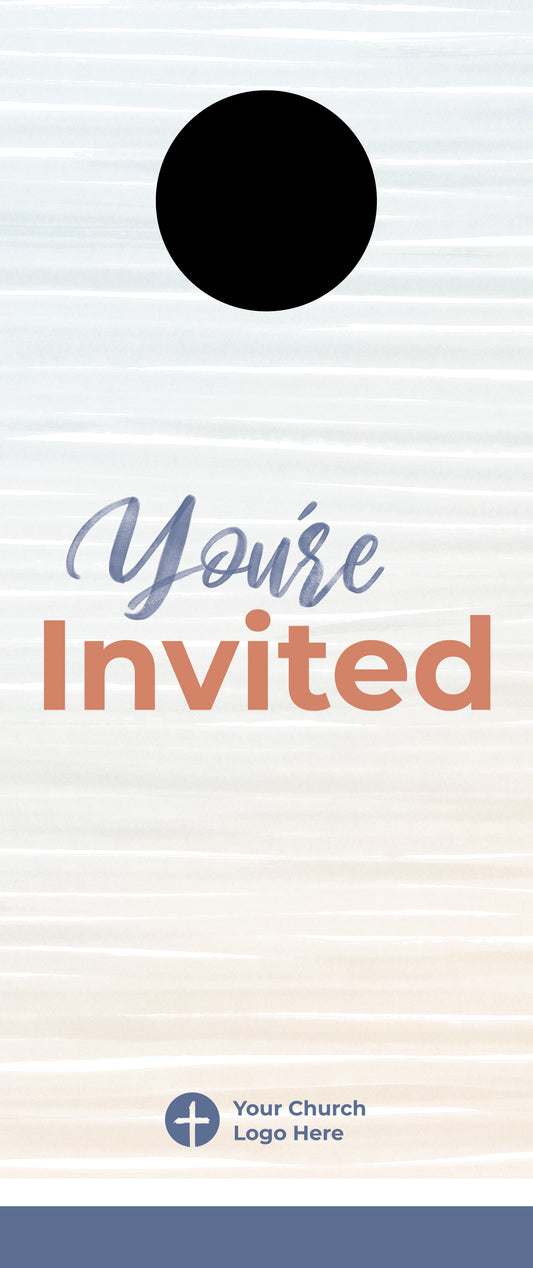 You're Invited Door Hanger